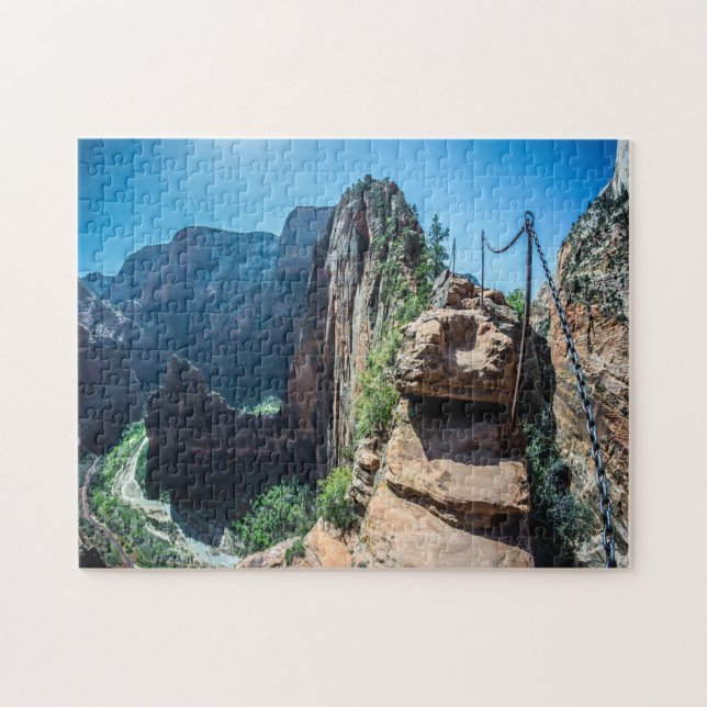Angels Landing Utah. Jigsaw Puzzle (Horizontal)