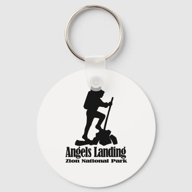 Angels Landing - Zion National Park  Keychain (Front)