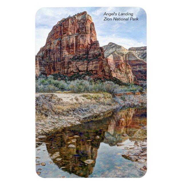 Angel's Landing Zion National Park Magnet (Vertical)