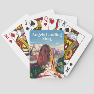 Angels Landing Zion USA Playing Cards