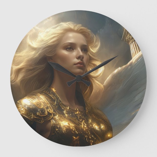 ANGELS LARGE CLOCK (Front)
