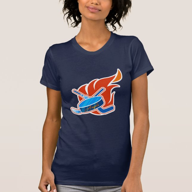 Angels Logo - Lightwood 89 T-Shirt (Front)