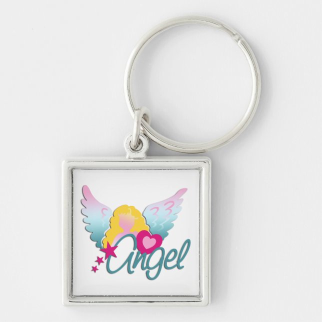 Angels Love Key Ring (Front)