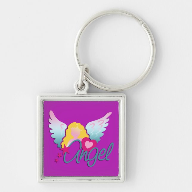 Angels Love Key Ring (Front)