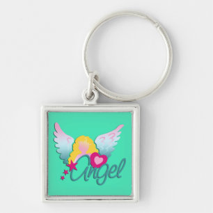 Angels Love, mint Key Ring