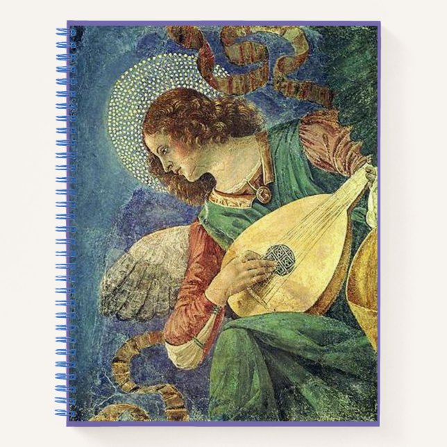 ANGELS MAKING MUSIC NOTEBOOK (Front)