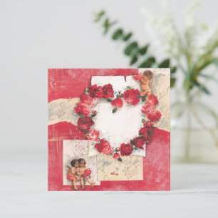 Angels of love holiday card