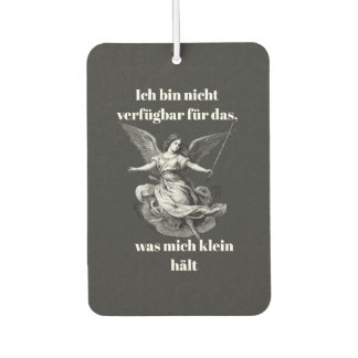 Angels of Unavailability Car Air Freshener