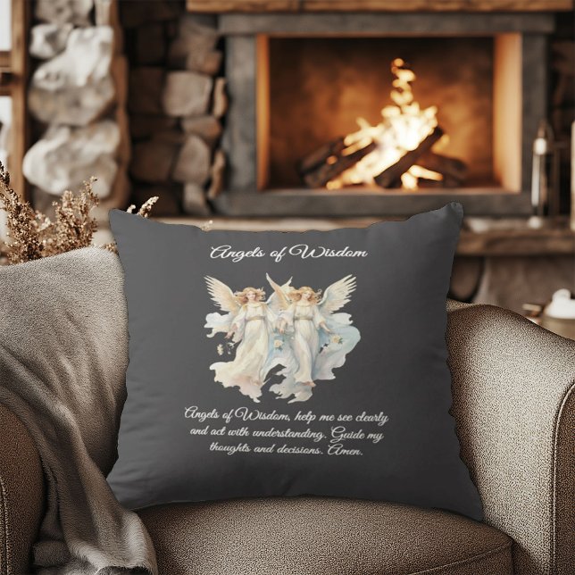 Angels of Wisdom Prayer  Cushion (Creator Uploaded)