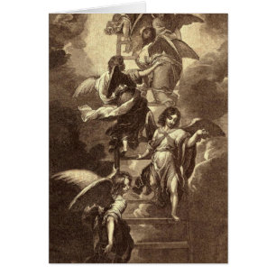 Angels On A Celestial Ladder