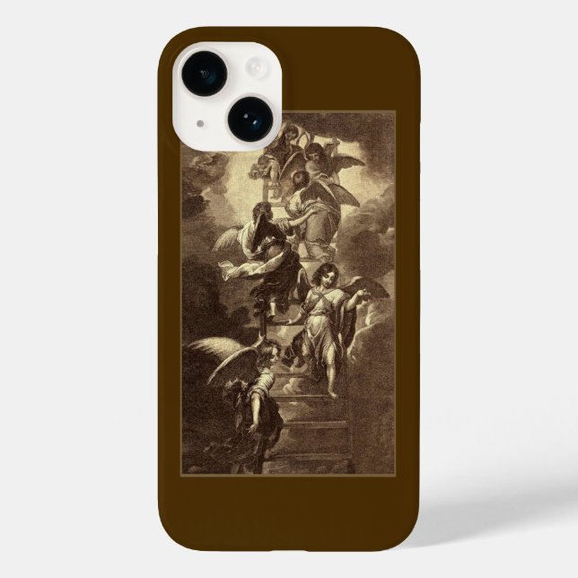 Angels On A Celestial Ladder  Case-Mate iPhone Case (Back)