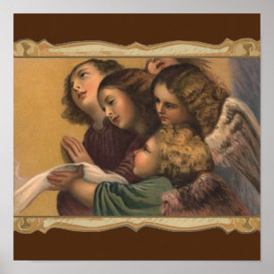 Angels Painting Poster