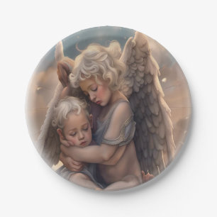 Angels Paper Plate