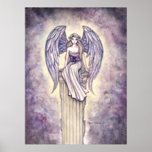 Angel's Perch Poster by Molly Harrison