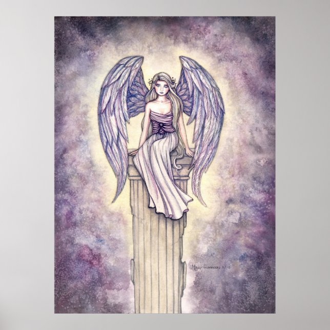 Angel's Perch Poster by Molly Harrison (Front)