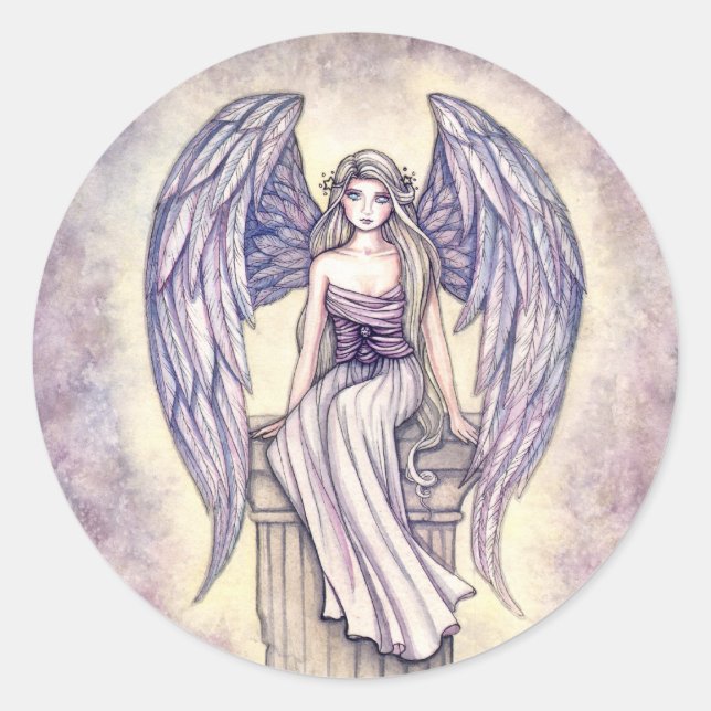 Angel's Perch Stickers by Molly Harrison (Front)