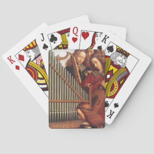ANGELS PLAYING MUSIC by Jan Van Eyk Playing Cards
