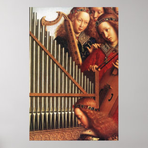 ANGELS PLAYING MUSIC ,detail Poster