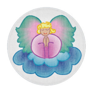 Angels Prayer Cutting Board