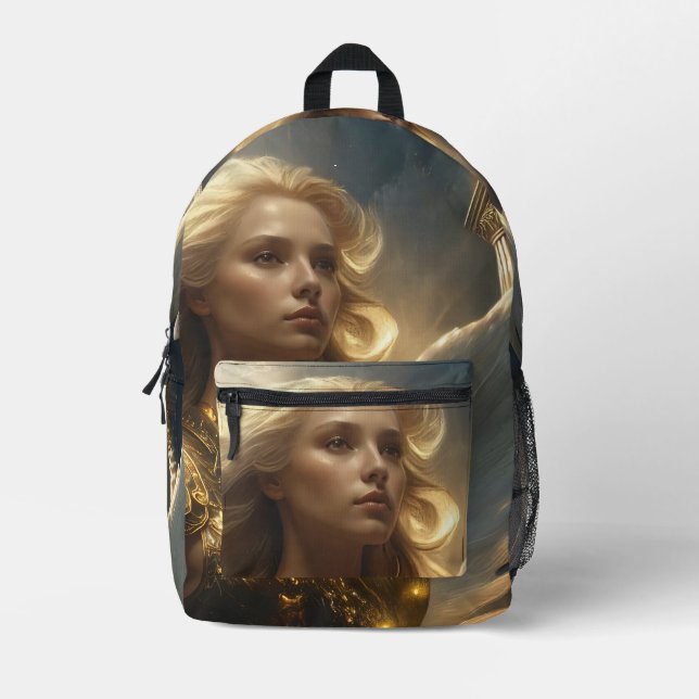 ANGELS PRINTED BACKPACK (Front)