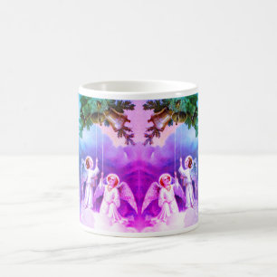 Angels ringing bells coffee mug