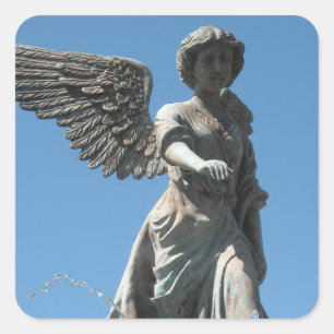 Angels Square Sticker