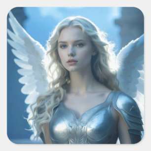ANGELS SQUARE STICKER