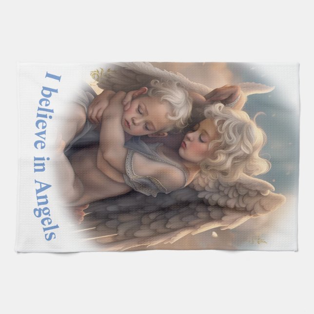 Angels Tea Towel (Horizontal)