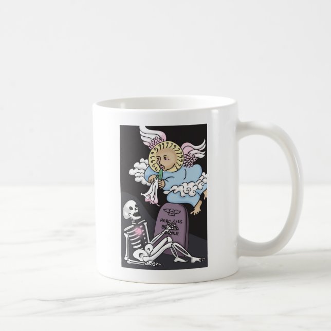 Angel's Trumpet Coffee Mug (Right)