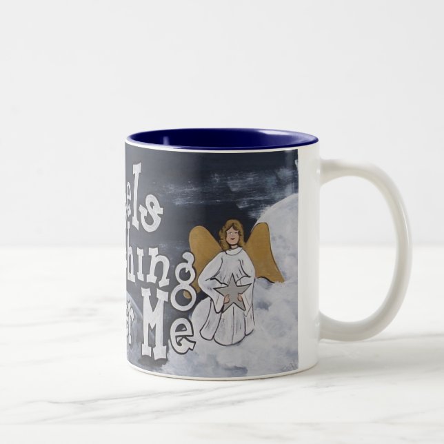 Angels Watching Over Me Mug (Right)