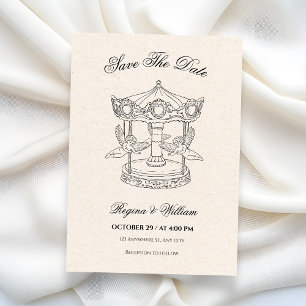 Angels wedding save the date