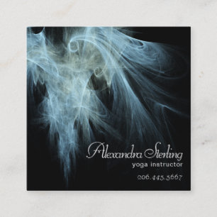 Angels Wings Square Business Card