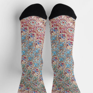 ANGELS WITH ANTIQUE JEWELS,GEMSTONES,PEARLS  TANK SOCKS