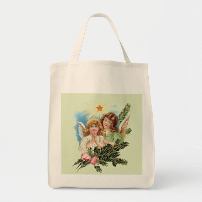 Angels With Palms Tote Bag (Front)