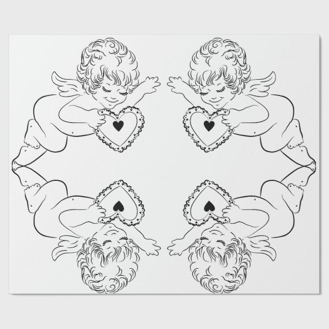 Angels Wrapping Paper (Flat)