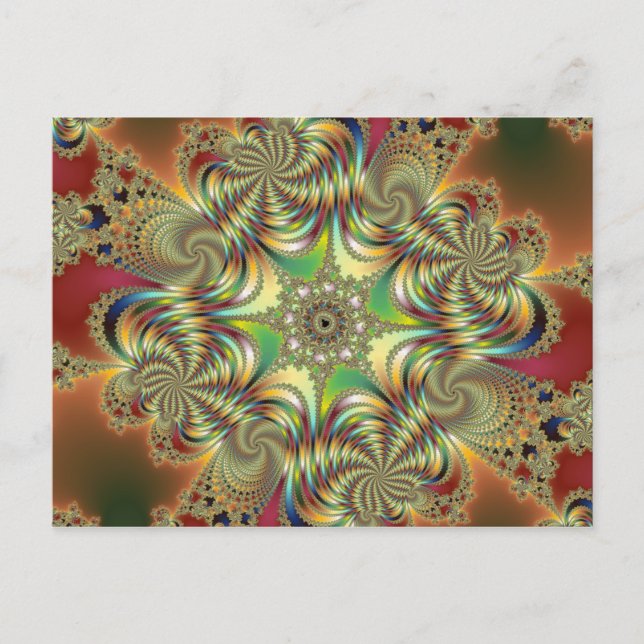 Angelus - Fractal Postcard (Front)