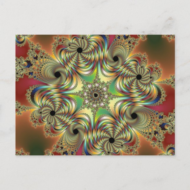 Angelus Fractal Postcard (Front)