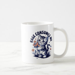 Anger Angry Emotion Funny Rage Rage Consumes Me -  Coffee Mug