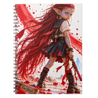 Anger / Little Fighter / Cherry Red Notebook