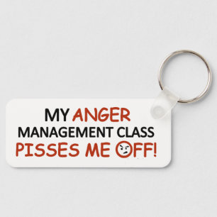 Anger Management Key Ring