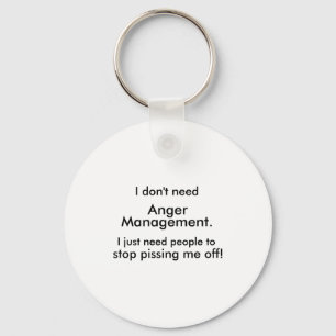 Anger Management Key Ring