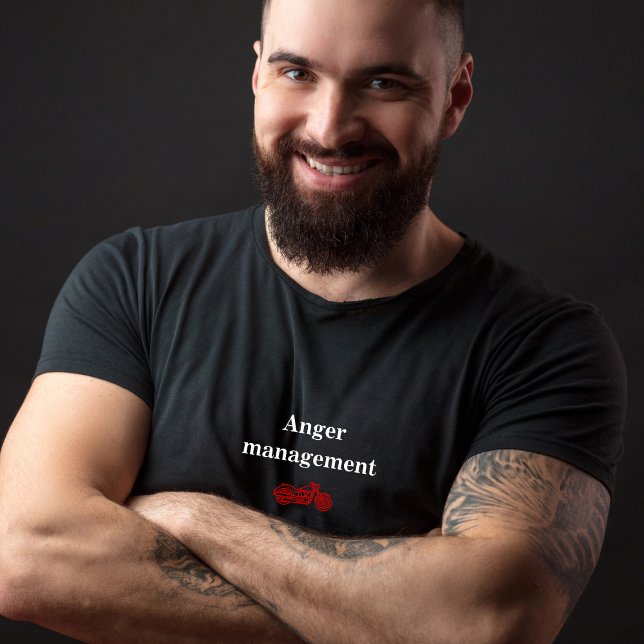 Anger Management motorcycle tshirt (Creator Uploaded)