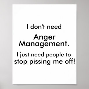 Anger Management Poster