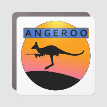 Angeroo Car Magnet