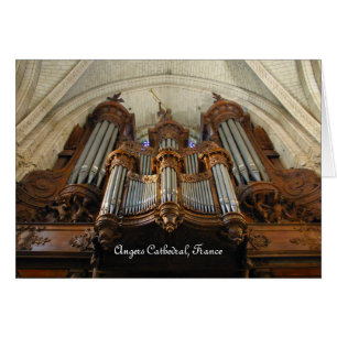 Angers Cathedral organ, France