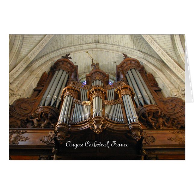 Angers Cathedral organ, France (Front Horizontal)