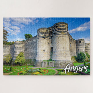 Angers Towers, Angers, France Jigsaw Puzzle