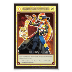 Anghel world photo-Electrifying Puppetshow Photo Print