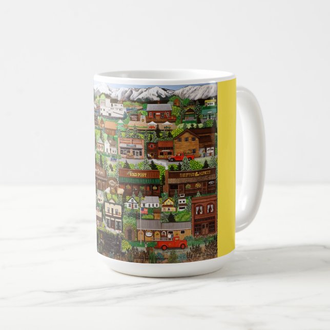 Angies Gold Post Sumpter Coffee Cup (Front Right)