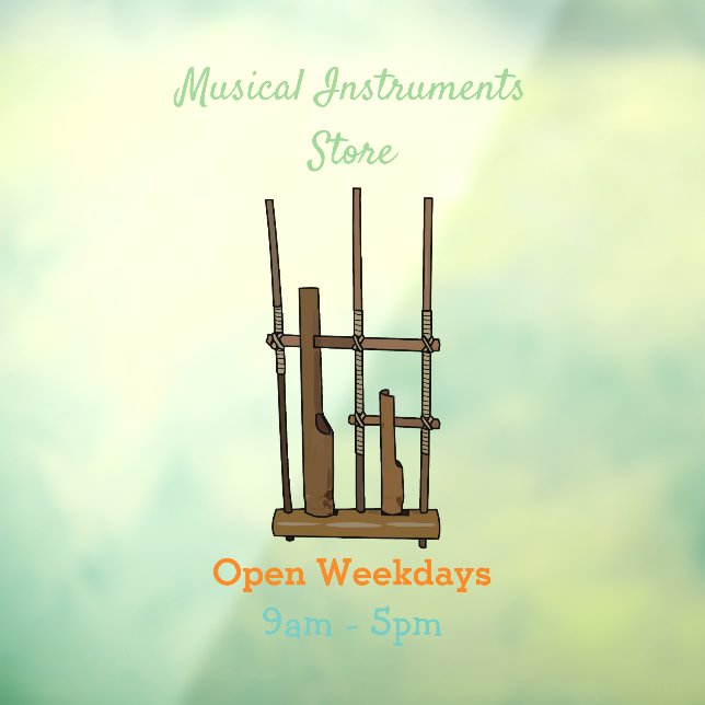 Angklung cartoon illustration (Sheet 3)